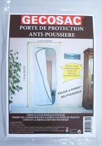 Porte de protection anti-poussière
