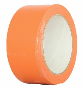 Adhésif PVC plastifié Orange 48 mm × 33 m – 130 microns
